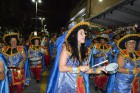 Bateria se prepara para o desfile do Bloco da Vida